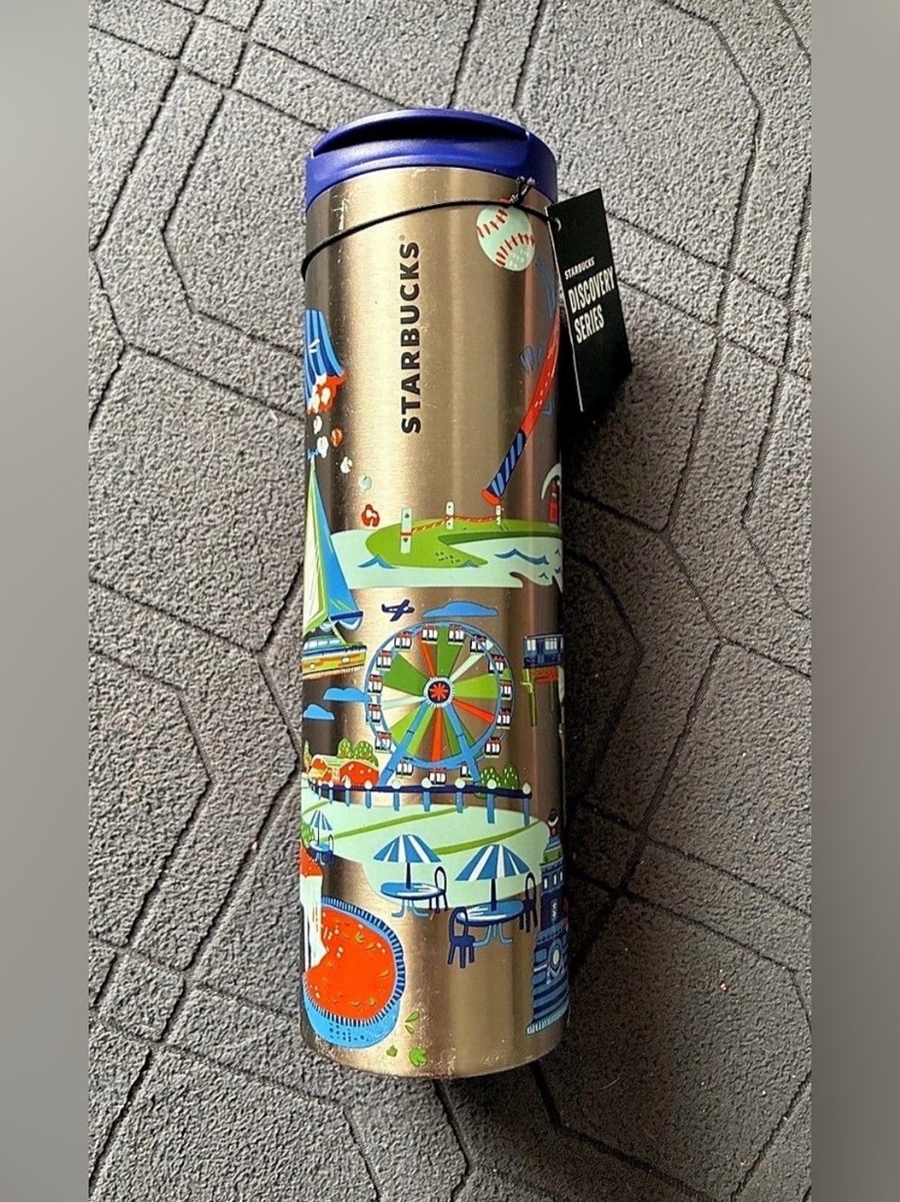 Starbucks Chicago Discovery Series Stainless Steel Tumbler 16 oz Tumbler